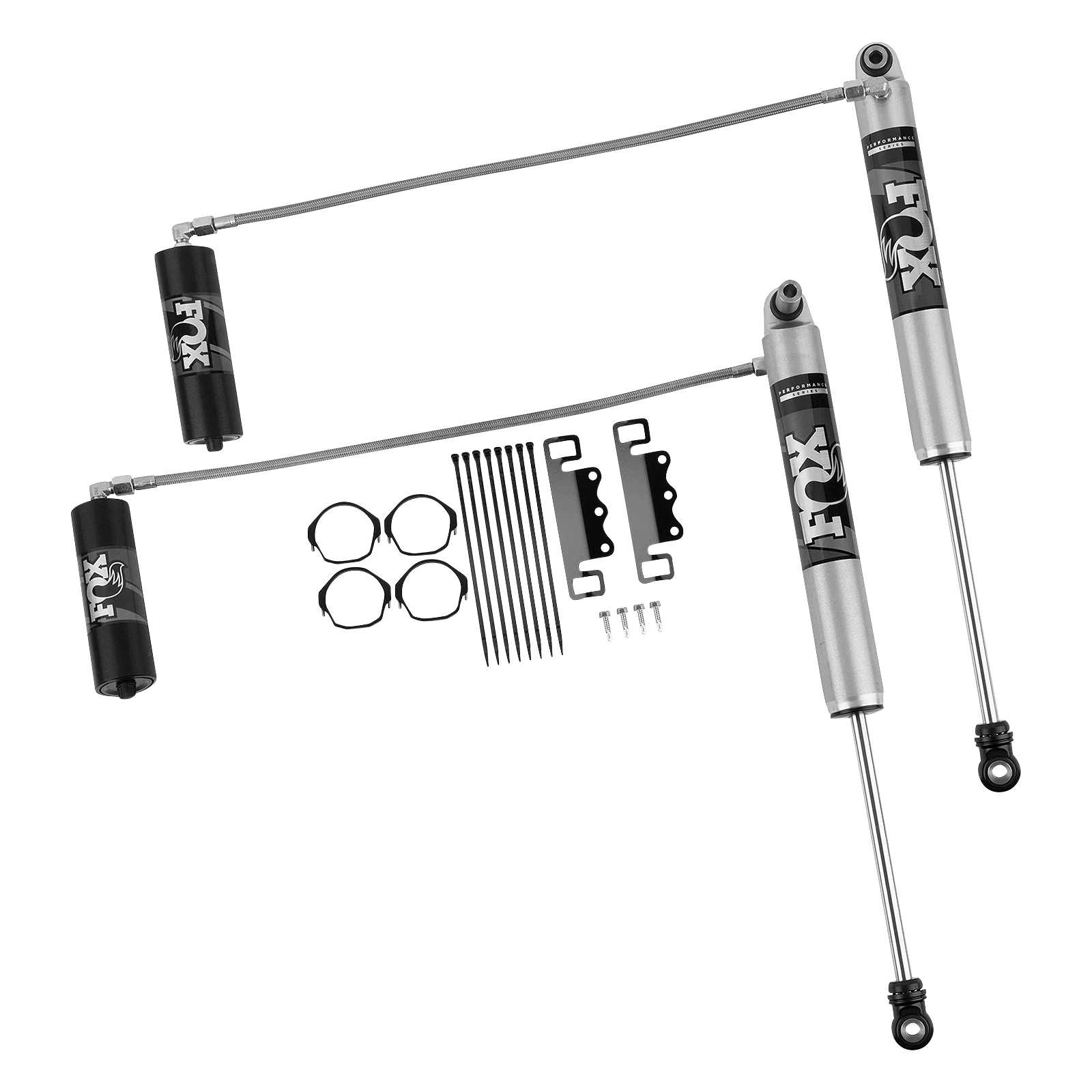 FOX 2.0 IFP Front Shocks w/ Reservoir | 4.5-6 Inch Lift | Performance Series | Jeep Gladiator JT (20-26) - Image 2