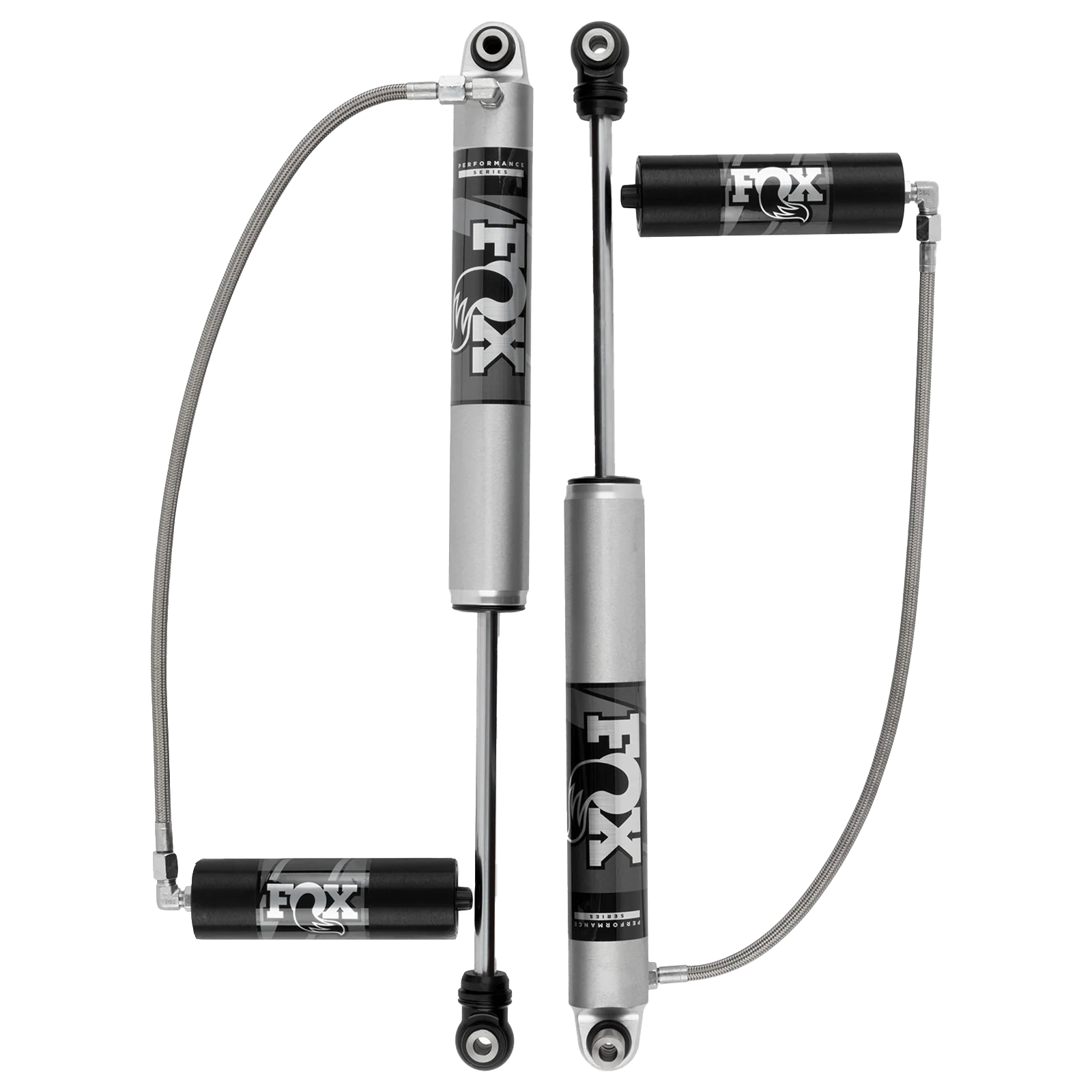 FOX 2.0 Remote Reservoir Front Shock | Performance Series | 2-3 Inch Lift | Wrangler JL (18-24)