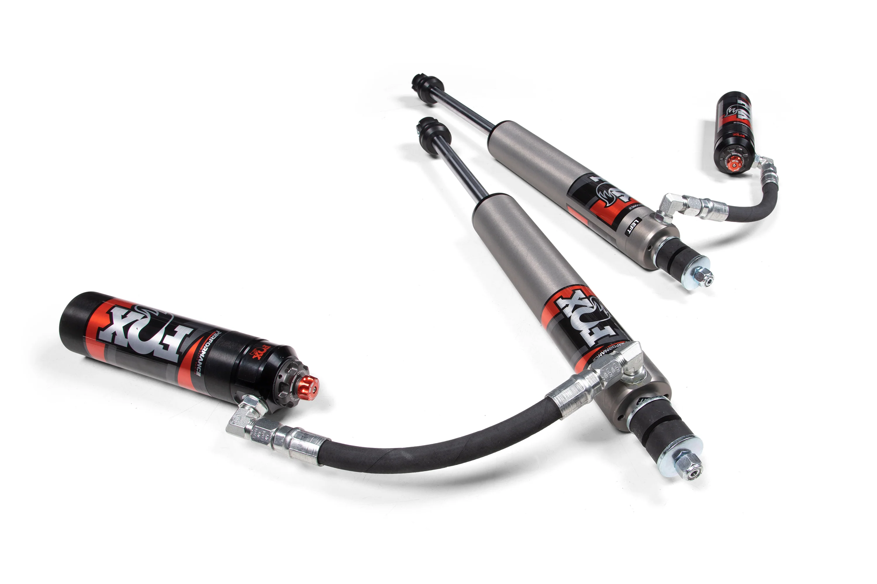 FOX 2.5 Front Shocks w/ DSC Reservoir | 2.5-4 Inch Lift | Performance Elite Series | Jeep Wrangler JK (07-18) - Image 2