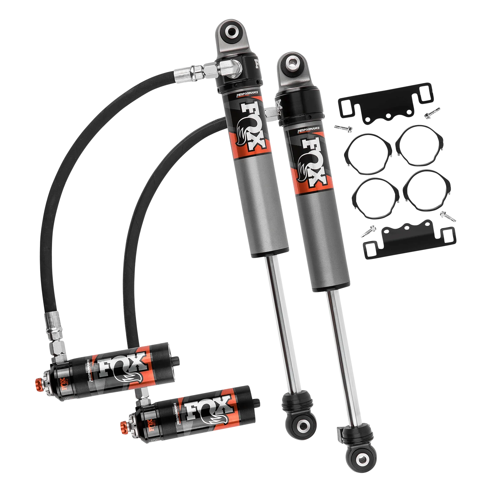FOX 2.5 Reservoir Front Shocks Adjustable | Performance Elite | 4.5-6 Inch Lift | Wrangler JL (18-26) - Image 2