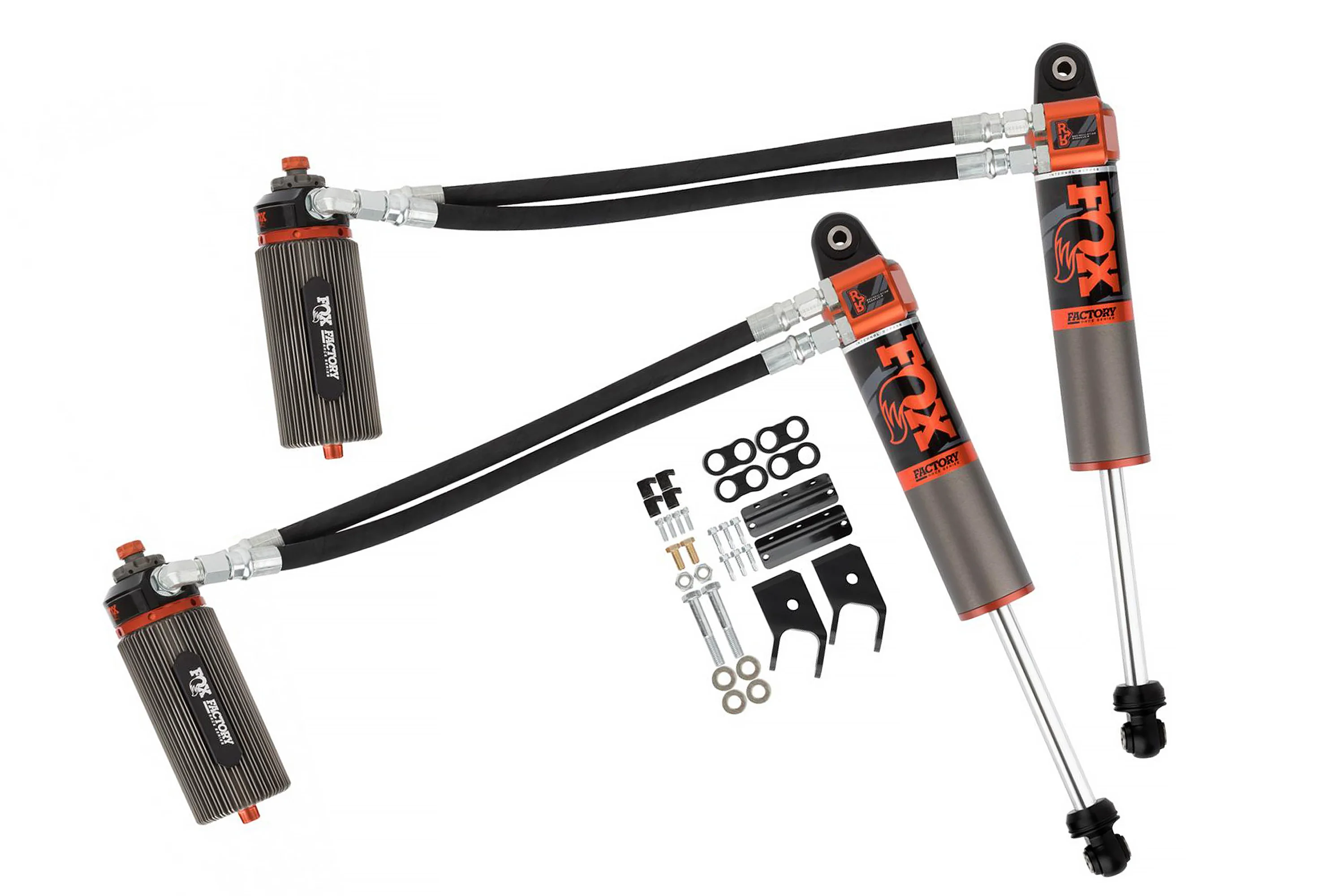 FOX 3.0 Internal Bypass Reservoir Front Shocks Adjustable | Factory Race | 3.5-4.5 Inch Lift | Jeep Wrangler JL (18-26) - Image 4