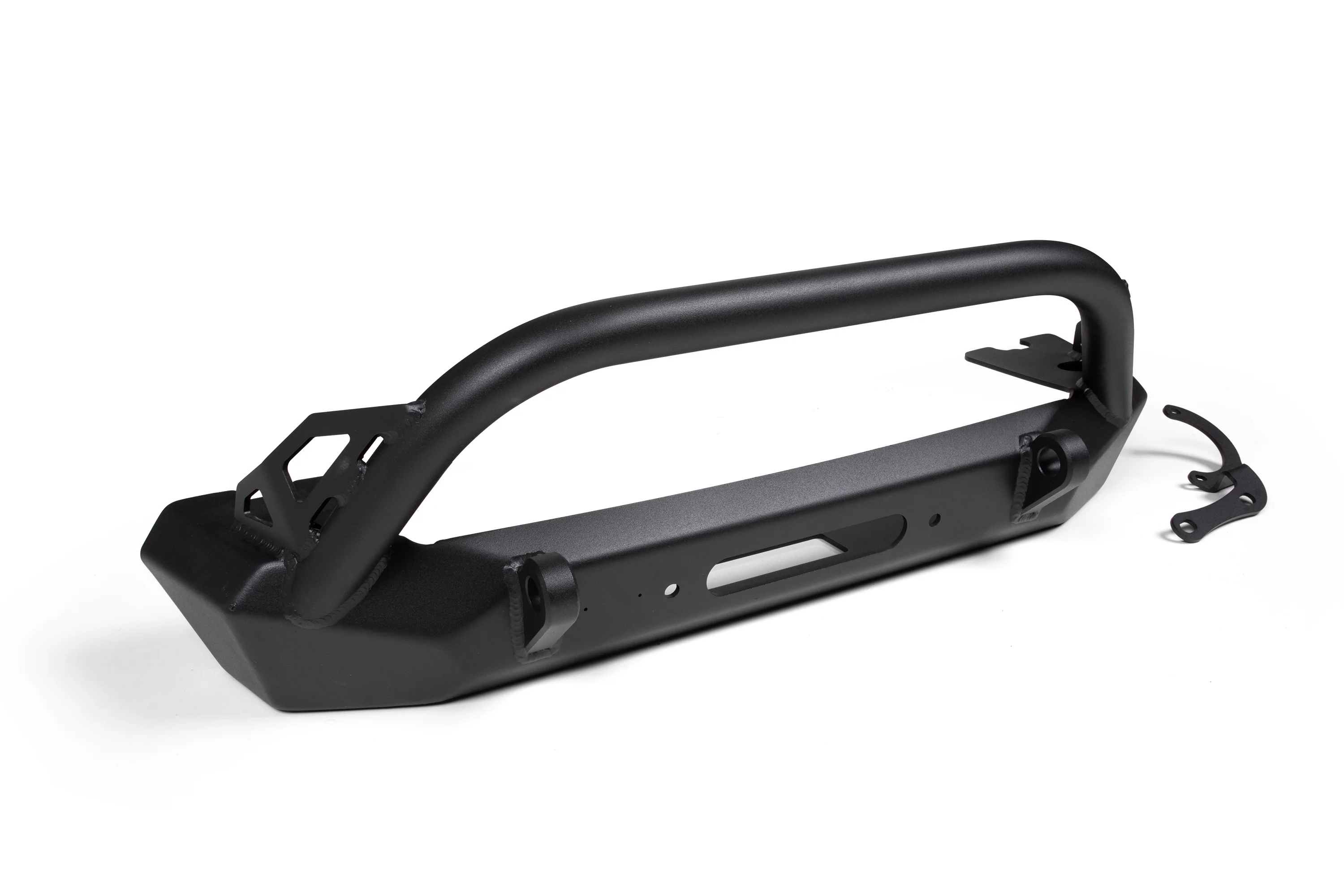 Inferno Front Winch Bumper with Flat Top Bull Bar | Jeep Wrangler JK - Image 2