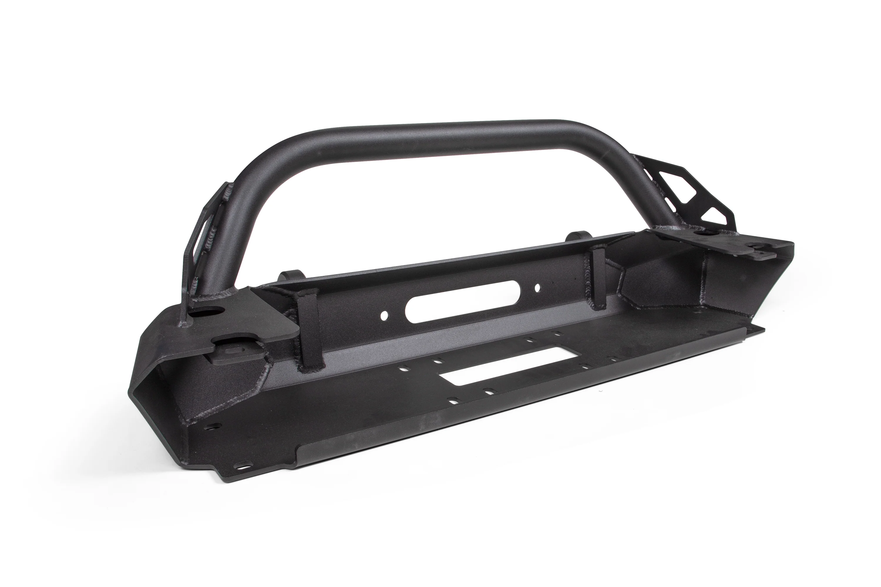 Inferno Front Winch Bumper with Flat Top Bull Bar | Jeep Wrangler JK - Image 5
