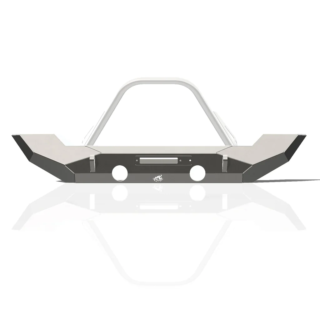 Pyro Full-width Front Bumper - Steel | Jeep Wrangler JL & Gladiator JT - Image 3
