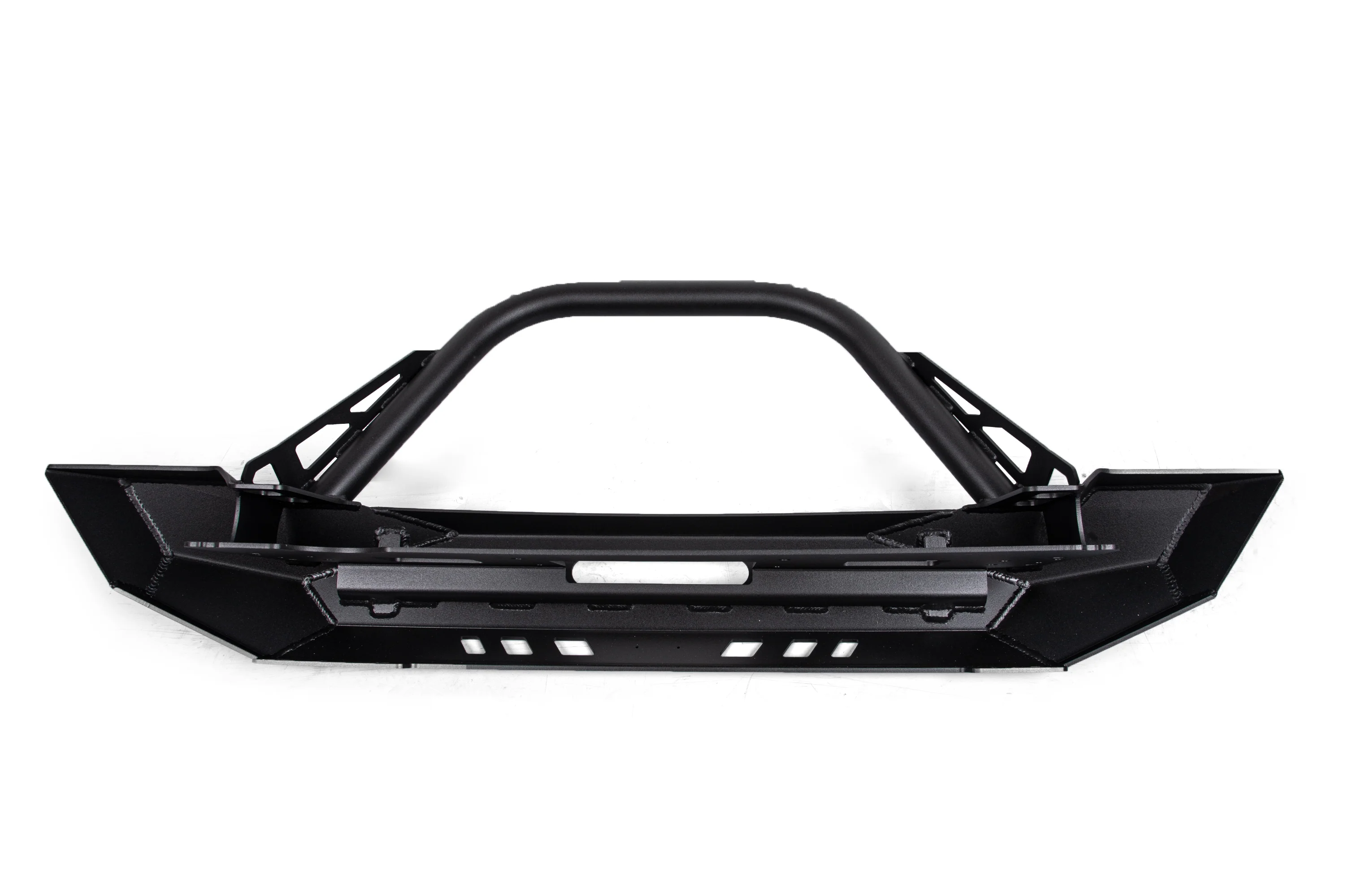 Pyro Mid-Width Front Bumper with Flat Top Stinger | Jeep Wrangler CJ/YJ/TJ - Image 3
