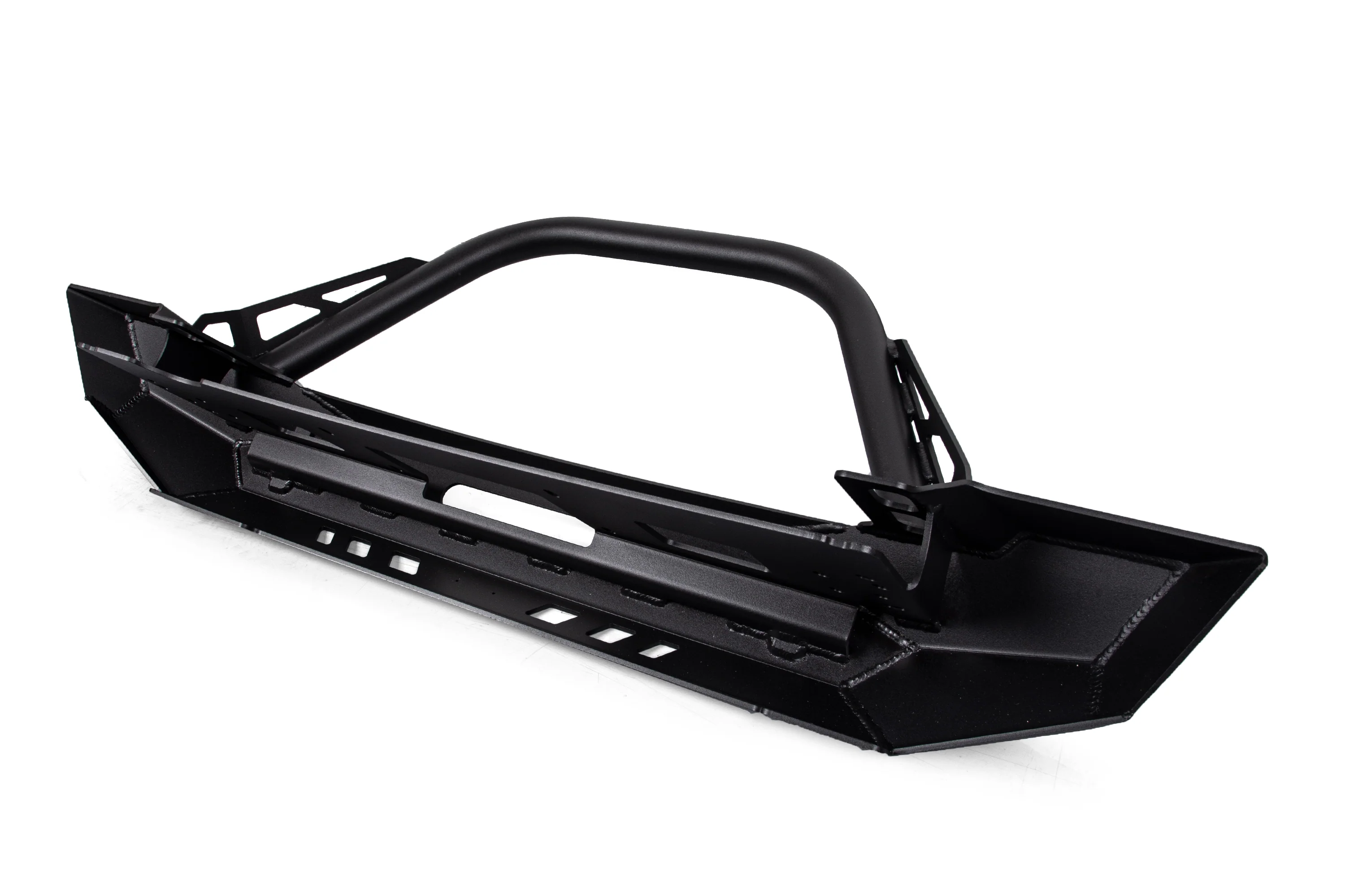 Pyro Mid-Width Front Bumper with Flat Top Stinger | Jeep Wrangler CJ/YJ/TJ - Image 4
