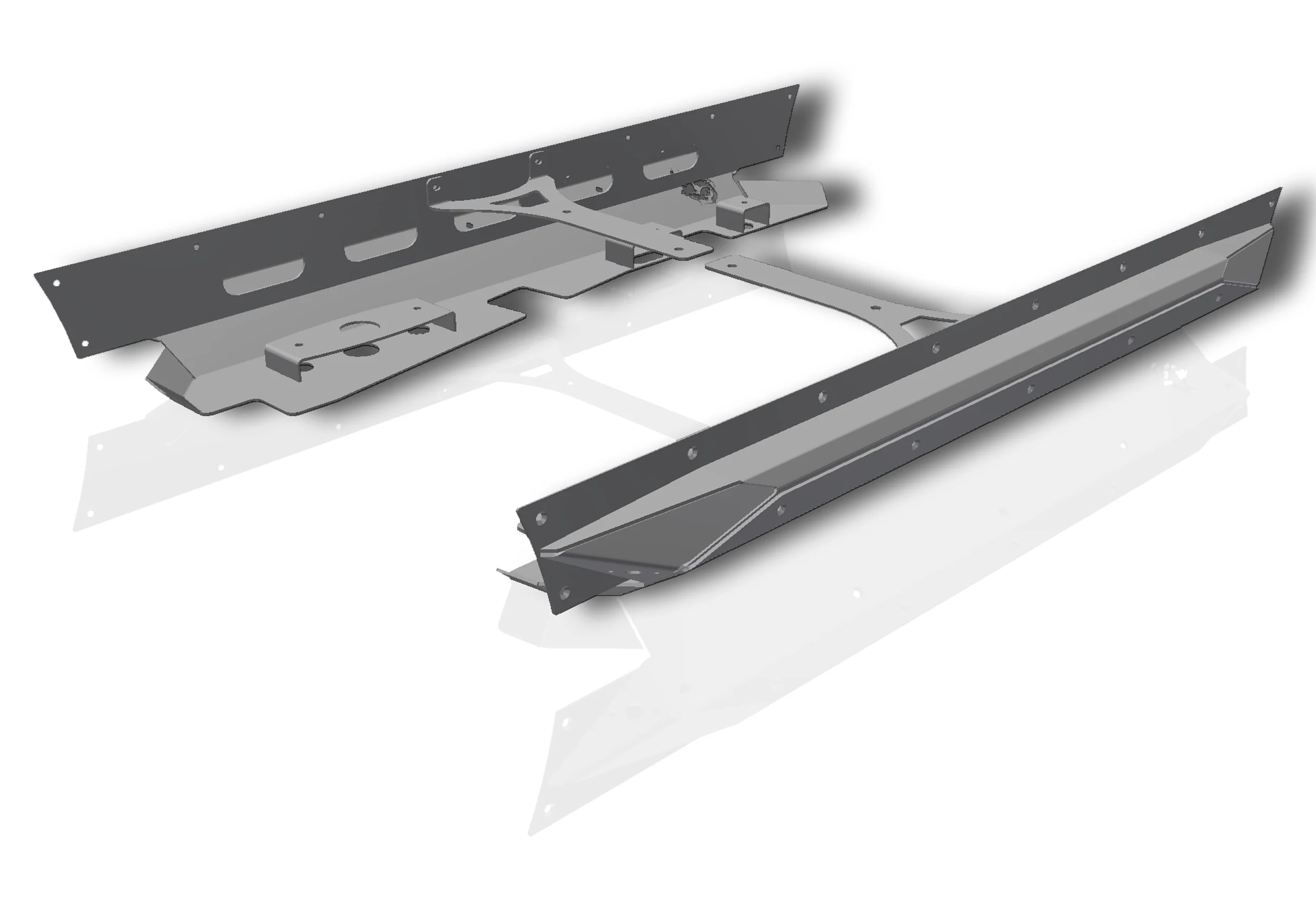 Pyro Mini Boatside Rocker Guard - 5" Stretch | Jeep Wrangler YJ/TJ/LJ