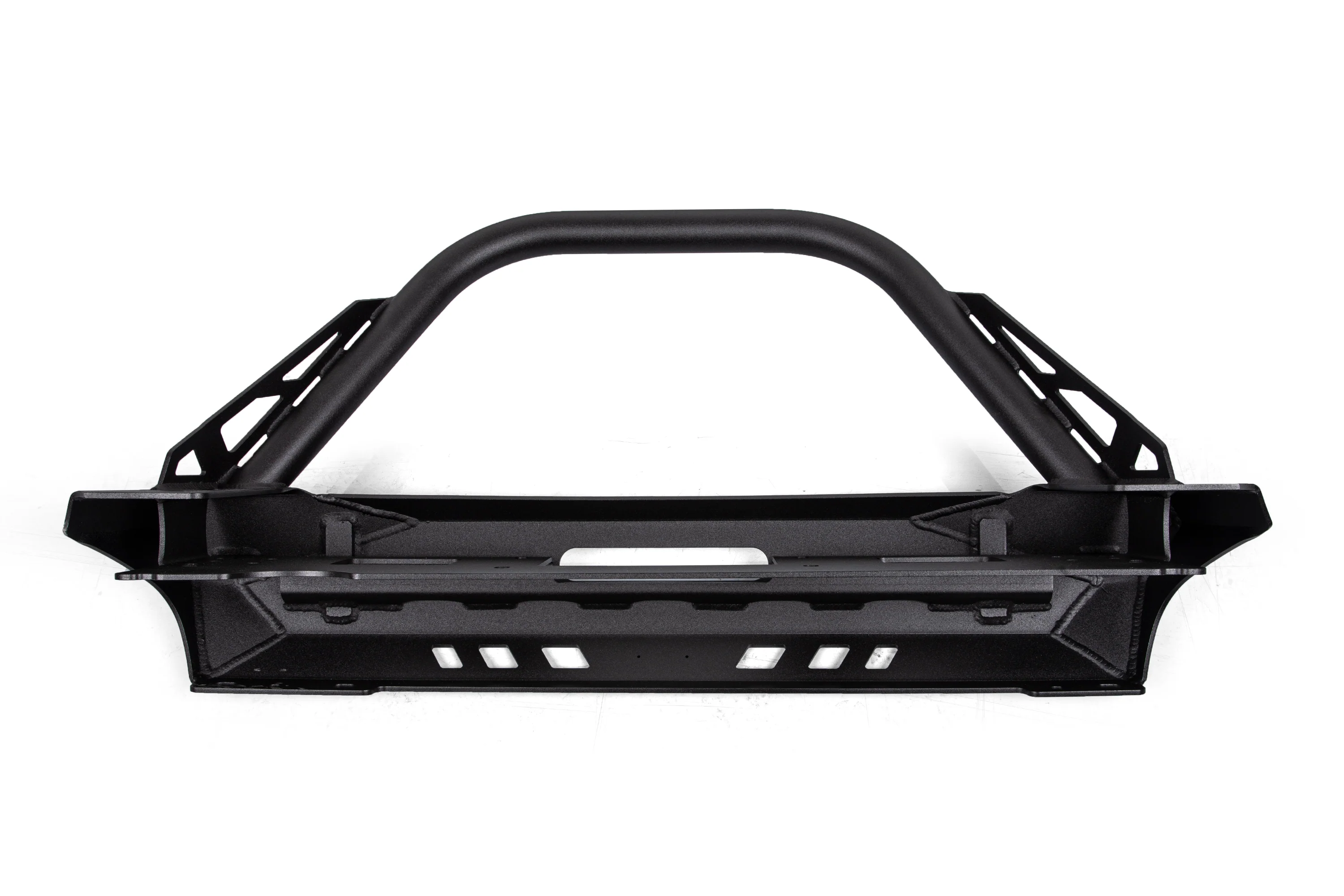 Pyro Stubby Front Bumper with Flat Top Stinger | Jeep Wrangler CJ/YJ/TJ - Image 3