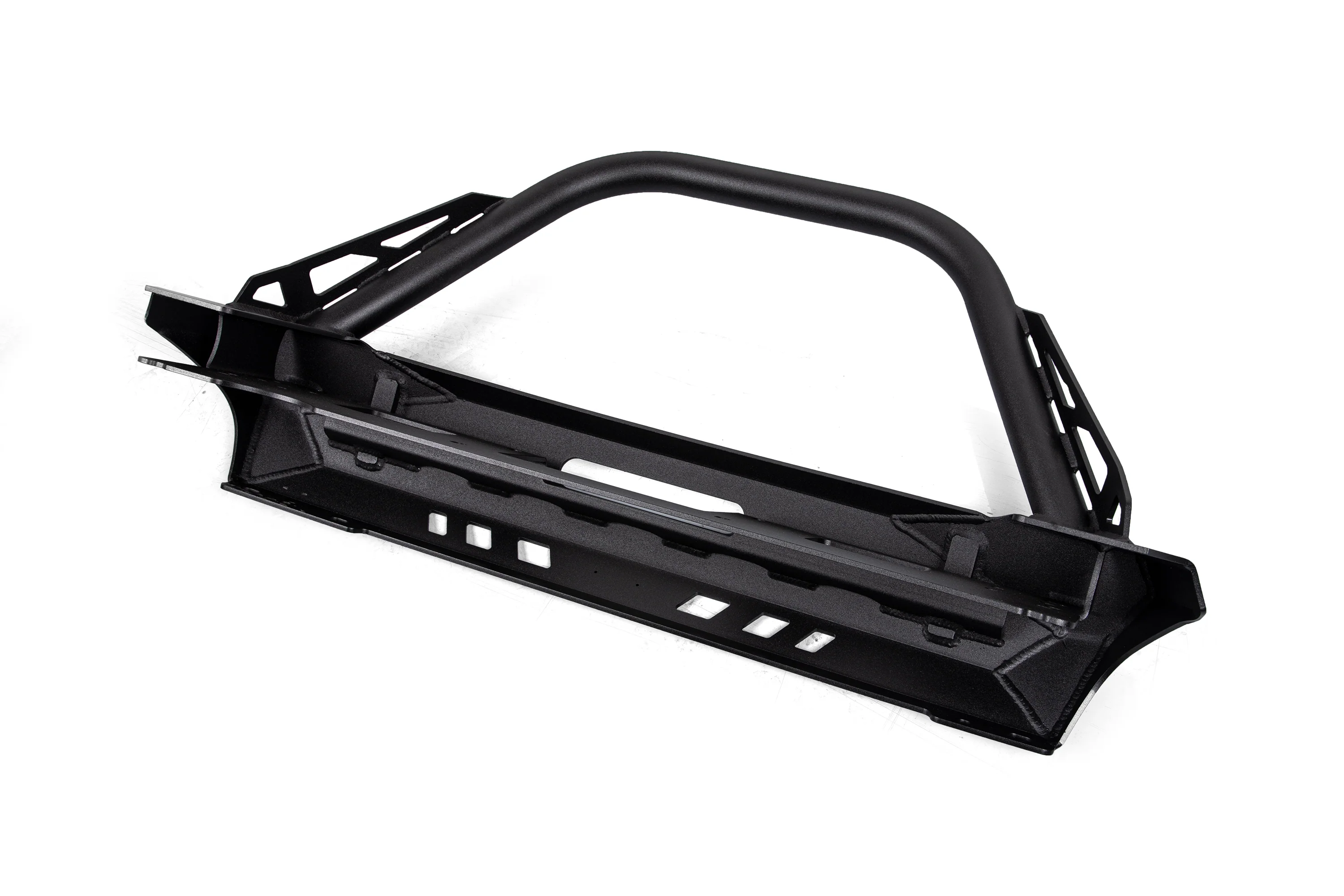 Pyro Stubby Front Bumper with Flat Top Stinger | Jeep Wrangler CJ/YJ/TJ - Image 4