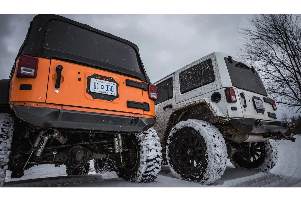 Tailgate Plate / License Plate Relocation | Jeep Wrangler JK - Image 6